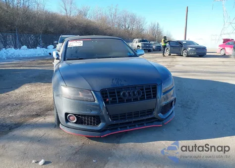 2010 Audi S5 3.0 Premium Plus z USA, uszkodzony, nr VIN WAUVGAFH0AN017516
